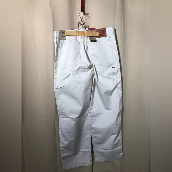 NWT Levi’s cream Utility Pant - Picture 12 of 13